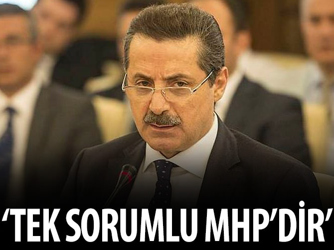 Faruk Çelik: Bu tablonun sorumlusu MHP’dir