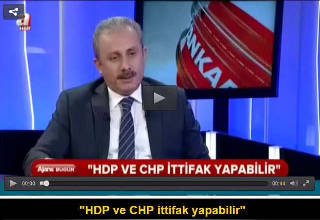 "HDP ve CHP ittifak yapabilir" - 1