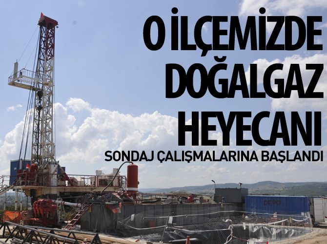 Kandıra'da doğalgaz heyecanı