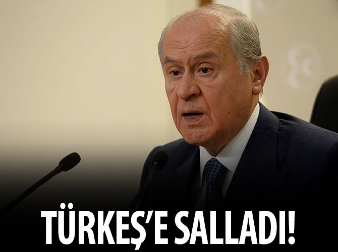 Devlet Bahçeli, Türkeş'e salladı!