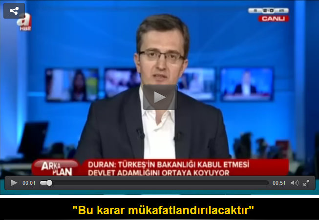 Markar Esayan: Tuğrul Türkeş’in verdiği bu zor karar mükafatlandırılacaktır