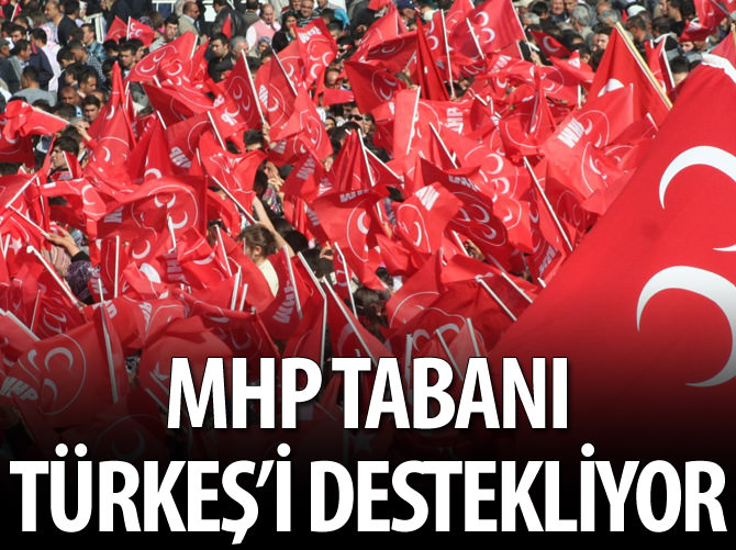 "MHP tabanı Türkeş'i destekliyor!"