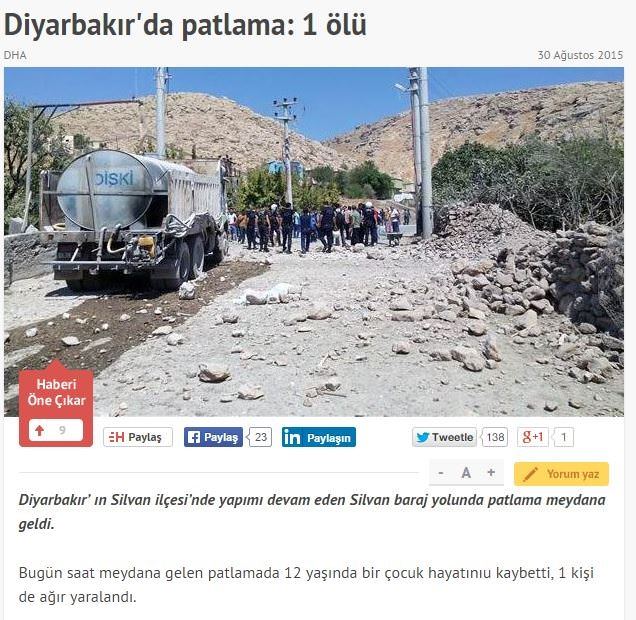 Hürriyet yine PKK diyemedi