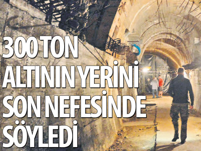 'Evet, o trende Nazi altınları var'