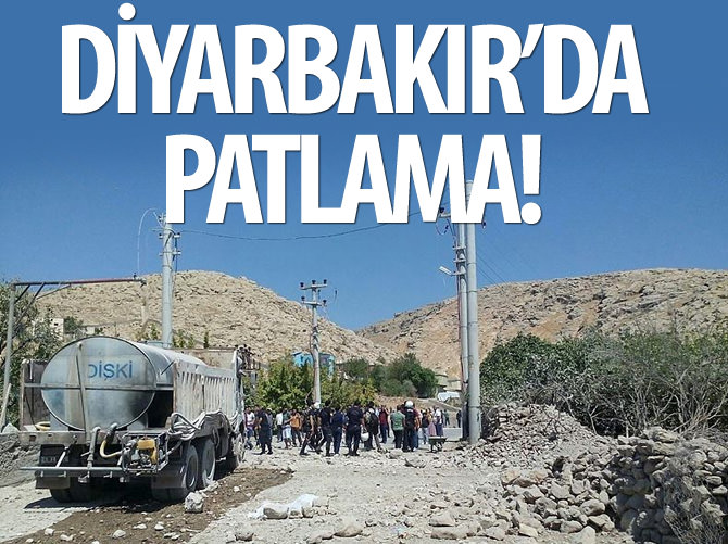 Silvan baraj yolunda patlama!... 1 ölü, 1 ağır yaralı!