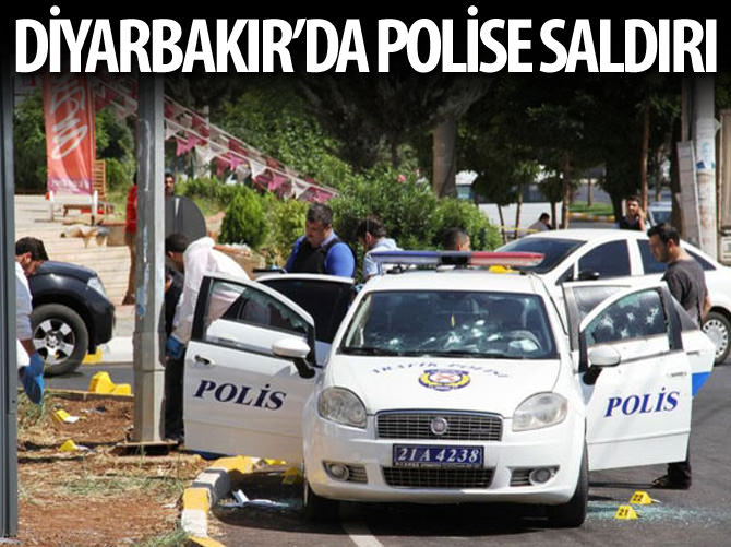 Diyarbakır'da polise silahlı saldırı: 2 şehit