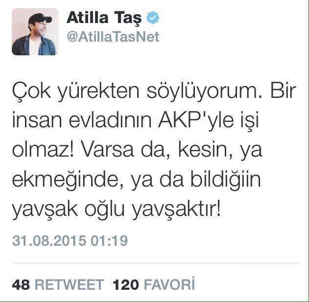 Atilla Taş'tan AK Partililere küfür - 1