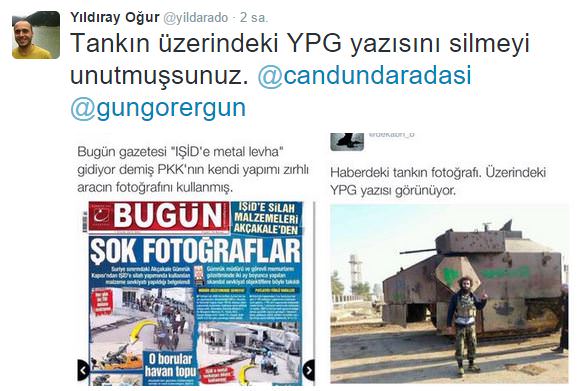 Bugün’ün yalanı elinde patladı