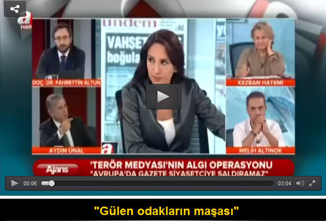Aydın Ünal: Gülen odakların maşası