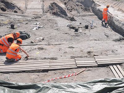 Almanya’da 100 yıllık caminin kalıntıları bulundu