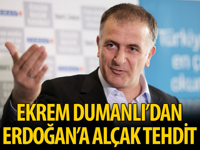 Ekrem Dumanlı'dan Cumhurbaşkanı Erdoğan'a tehdit!