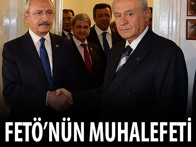 FETÖ’ye muhalefet desteği!
