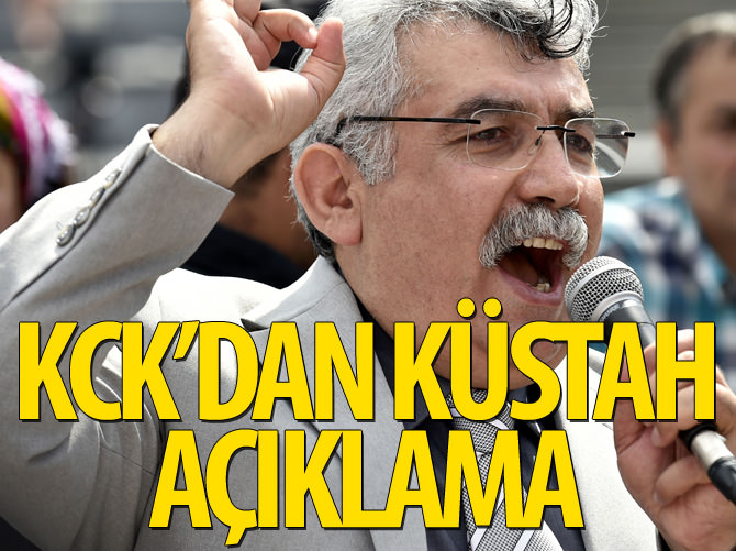 KCK'dan küstah açıklama