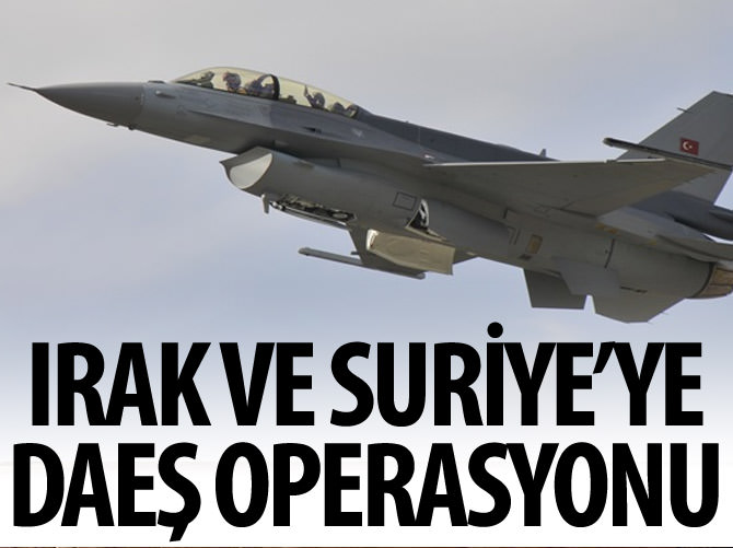 DAEŞ'e hava bombardımanı