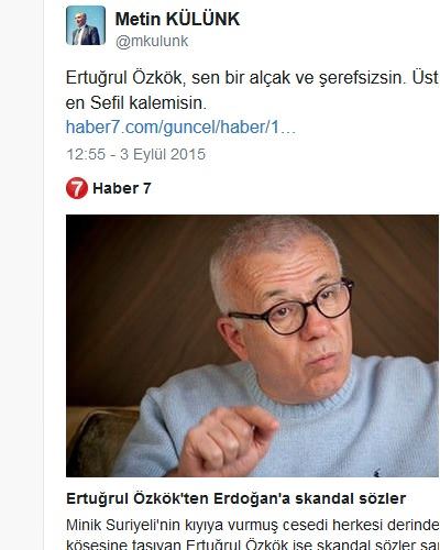 AK Partili vekilden Hürriyet önünde protesto çağrısı - 1