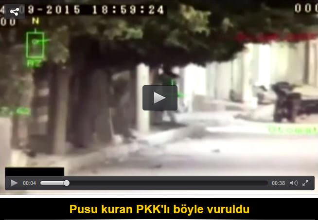 Pusu kuran PKK’lı böyle vuruldu