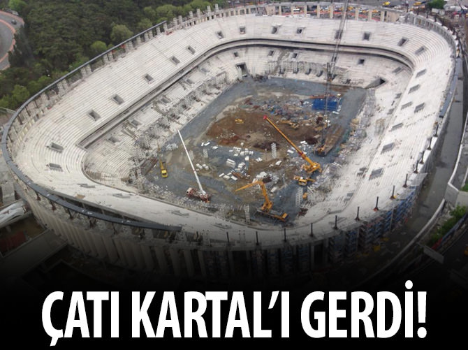 Beşiktaş'ı çatı gerdi!