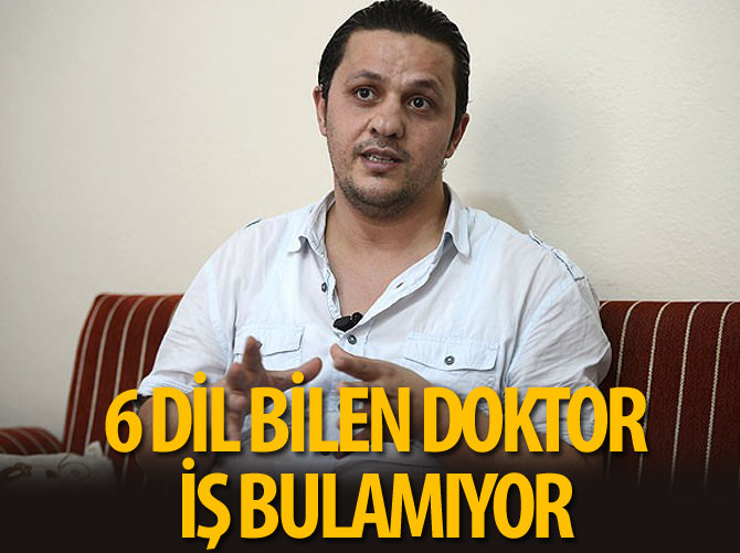 Suriyeli 6 dil bilen doktorun meslek özlemi