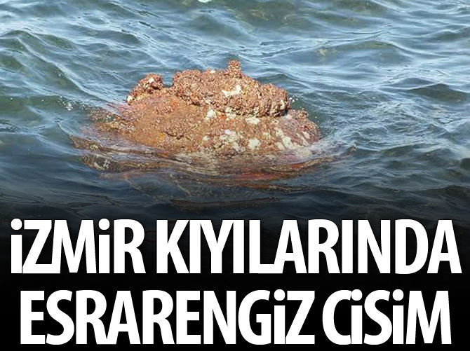 İzmir kıyılarına vuran esrarengiz mayın