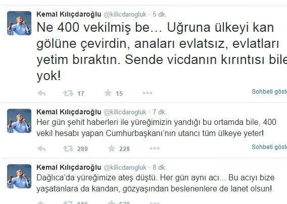 Kılıçdaroğlu da rezalete ortak oldu