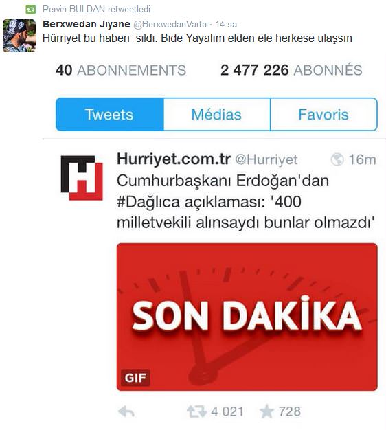 HDP'li Buldan öyle bir tweet yazdı ki.. - 2