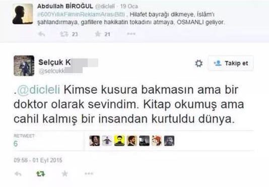 PKK doktoru katledince sevinmişti..