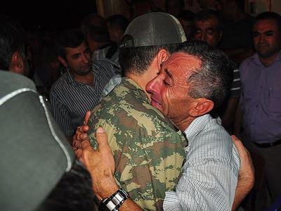 Şehitlerin baba ocağında yas var