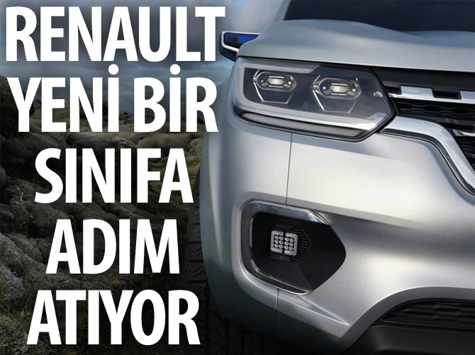 İşte Renault’nun Pick-Up’ı Alaskan