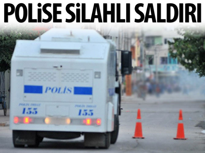 Mersin'de polise silahlı saldırı