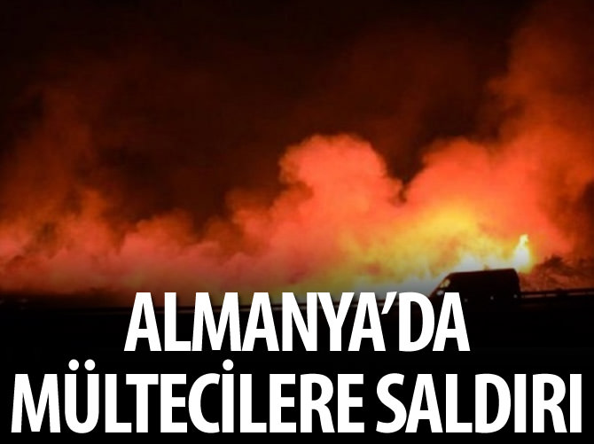 Almanya'da mülteci konteyneri ateşe verildi