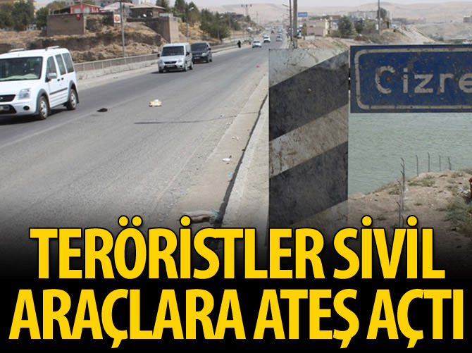 Teröristler sivillere ateş açtı
