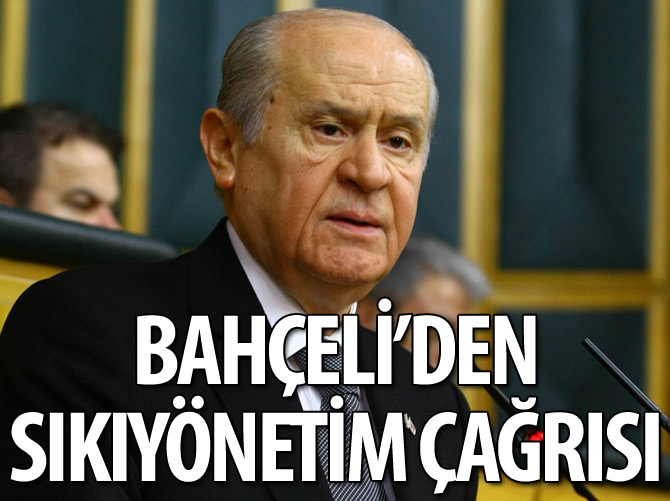Bahçeli'den sağduyu çağrısı