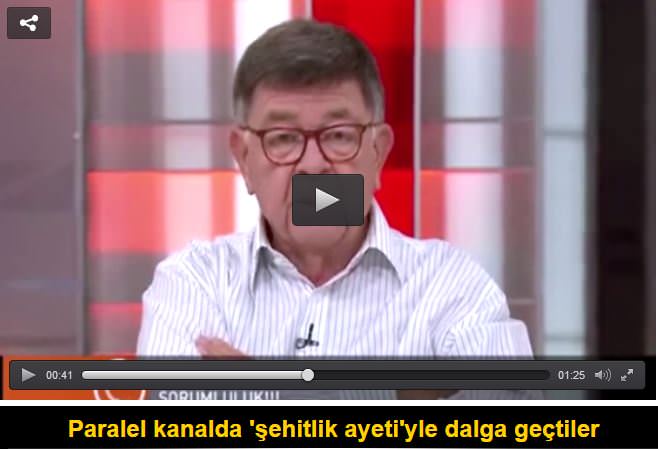 Gülen’in tv’si şehidlik ayeti ile alay etti!