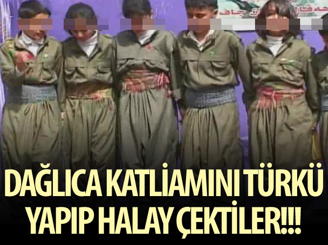 Dağlıca katliamını türkü yapıp halay çektiler