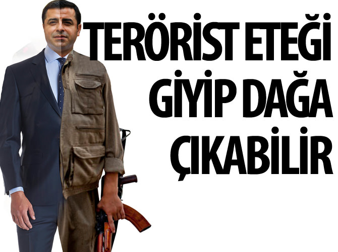 Taner Yıldız: Demirtaş terörist eteğiyle Kandil'e çıkabilir