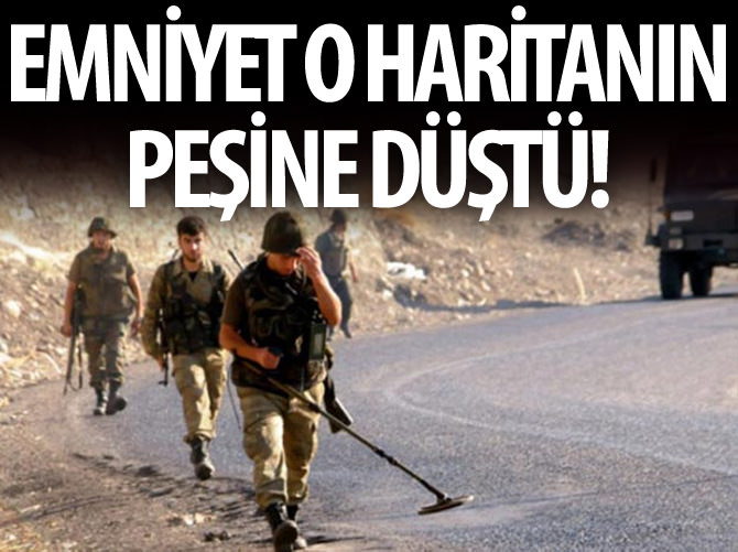 PKK'nın mayın haritası aranıyor!