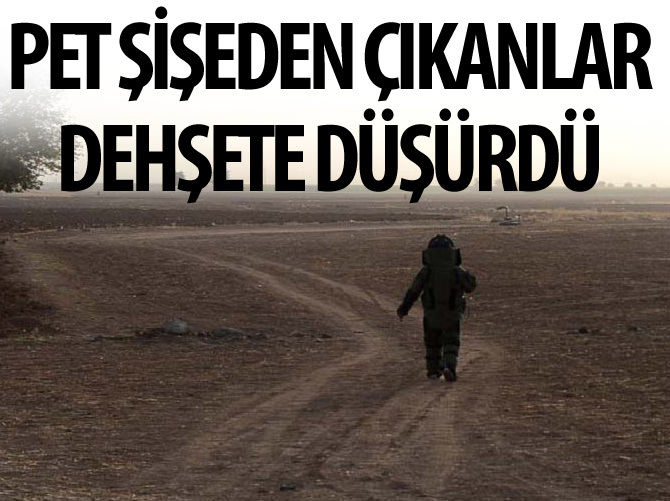 Şanlıurfa'da pet şişede 5 el bombası bulundu