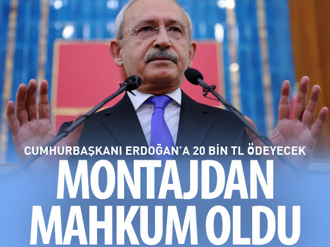 Kılıçdaroğlu, Cumhurbaşkanı Erdoğan’a 20 bin TL ödeyecek