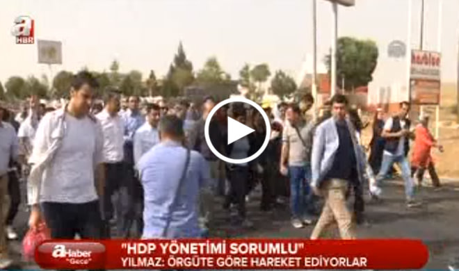 HDP yönetimi sorumlu