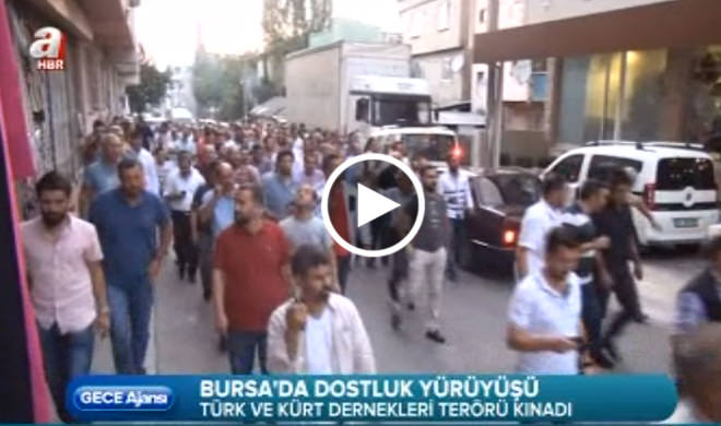 Türk ve Kürt dernekleri birlikte yürüdü - 1