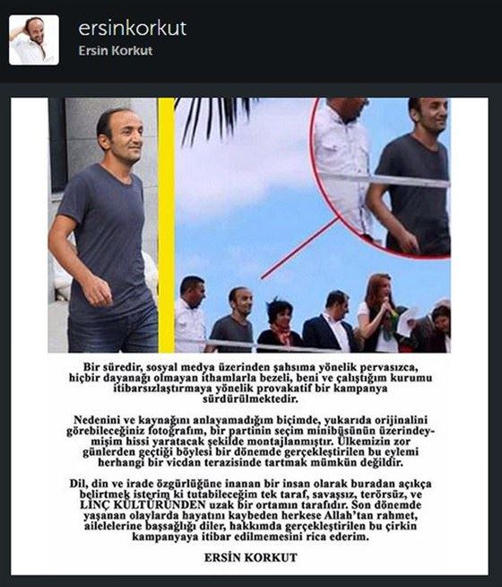 Ersin Korkut'tan fotoğraf açıklaması - 1