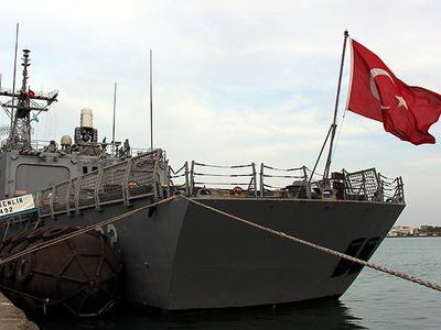 TCG Gemlik firkateyni Cibuti'de