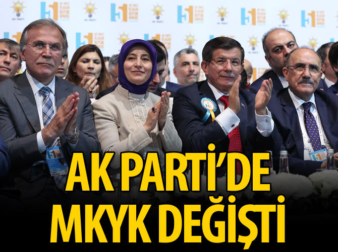 AK Parti'de MKYK değişti