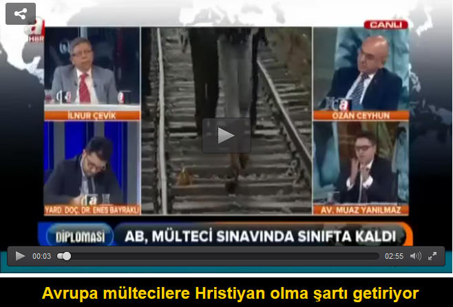 Avrupa mültecilere Hristiyan olma şartı getiriyor