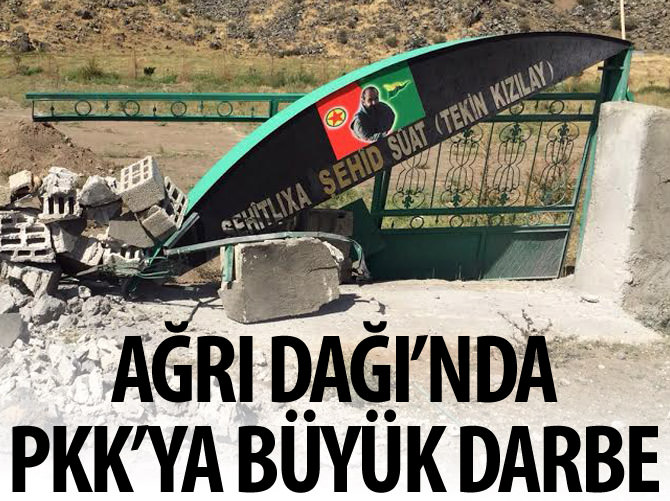 Ağrı Dağı'nda PKK'ya büyük darbe