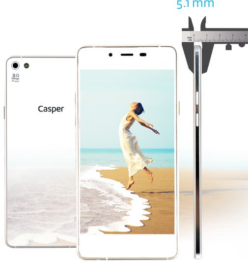Türkiye’nin en ince yerli telefonu Casper VIA V10 - 1