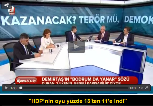 Adil Gür: HDP’nin oyu yüzde 13’ten 11’e indi