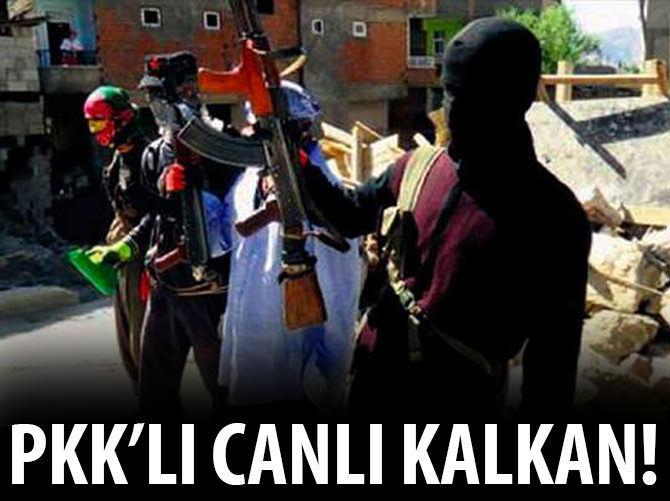 Teröristler 'canlı kalkan' içinde
