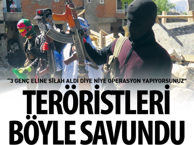 Demirtaş teröristleri böyle savundu!