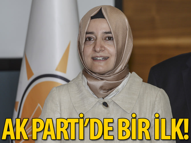 AK Parti'de bir ilk